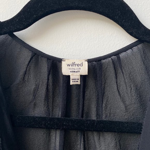 ARITZIA - WILFRED NINON SILK BLOUSE - Picture 2 of 5